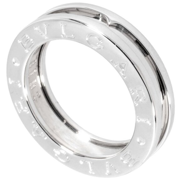 BVLGARI 18k White Gold Ring #46 - Picture 1 of 5